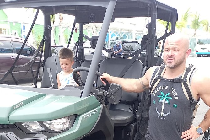 3 Hour Guided Beach buggy sightseeing city tour. (Free samples). - Junkanoo Beach time with real facilities