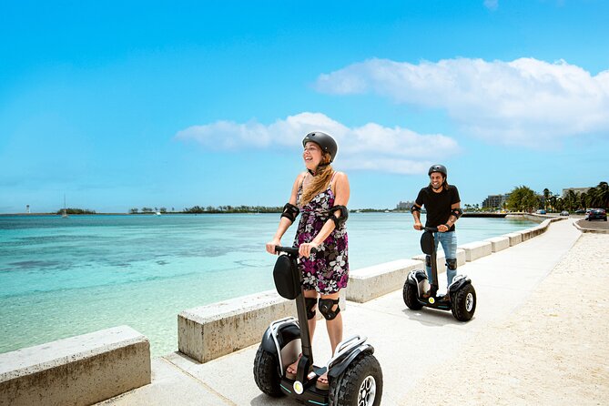 3 Hour Smart Eco Segway Adventure in Nassau - Stop 2, Junkanoo Beach on Long Wharf for harbor views and lighthouse context