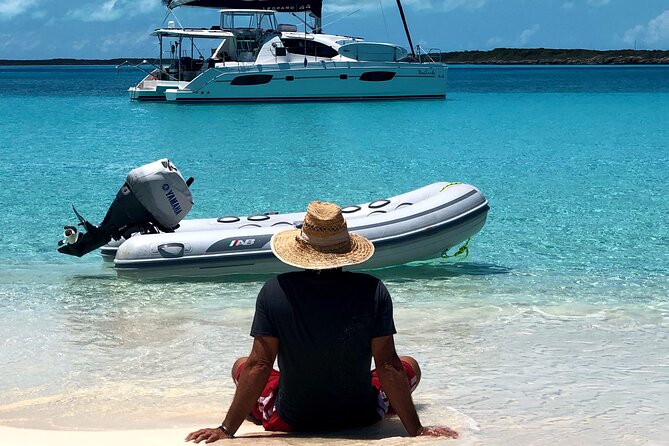 4 Days, 3 Nights Sailing Catamaran Experience in the Exumas, Bahamas - Getting on board: Staniel Cay Yacht Club start, then back to the same spot