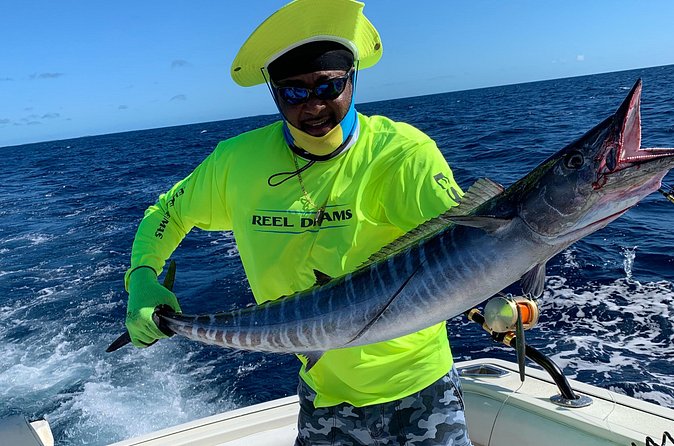 4 hours 38ft Reel Dreams Private Charter in Nassau - Nassau Yacht Haven meeting: what to expect before you leave the dock