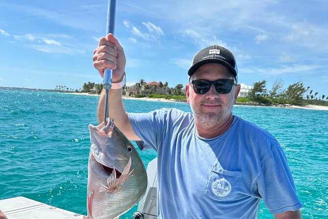 8 hours 34ft Day Dream Private Charter in Nassau - Snorkeling and swim time that fit your group
