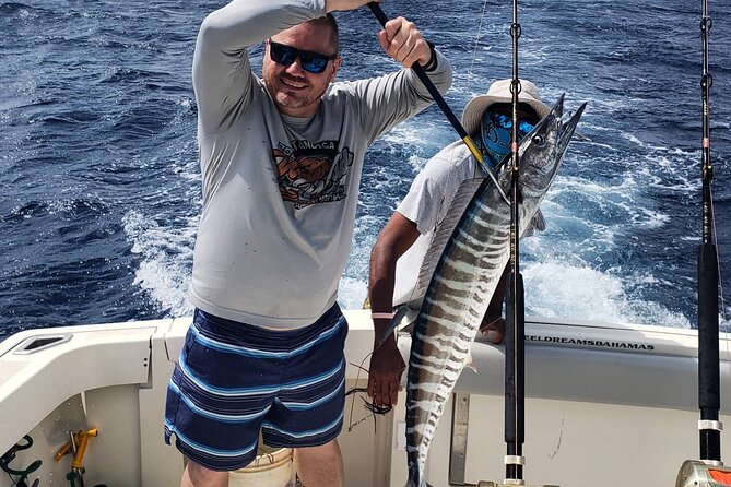 8 hours 34ft Day Dream Private Charter in Nassau - Crew service that makes the day feel smooth