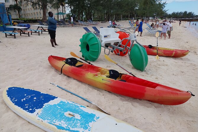 Bahama Kayak Full Day Water Sports Package at Junkanoo Beach - Key points to know before you go