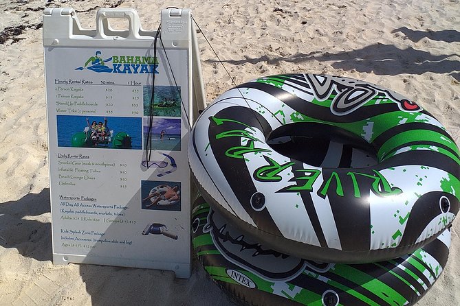 Bahama Kayak Full Day Water Sports Package at Junkanoo Beach - Snorkel Gear: What You Can Expect at Junkanoo Beach