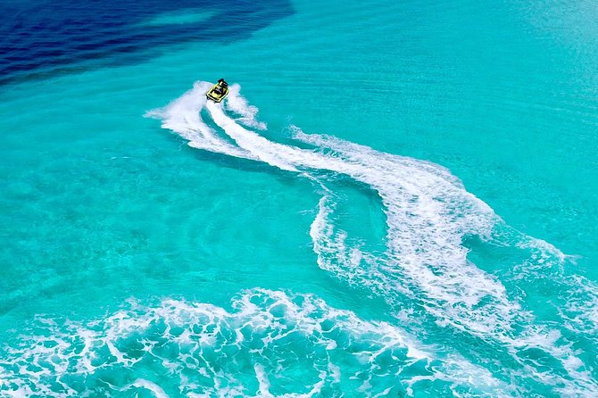 Bahamas Cabbage Beach Jet Ski Adventure - The jet ski itself: freedom, turns, and switching riders