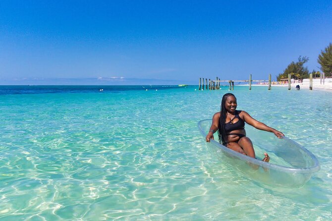 Beach Day and Clear Kayak Photoshoot in Bahamas - Bert’s Blue Dinghy Beach Club: Where the day turns into downtime