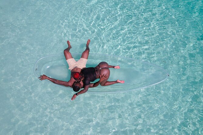 Clear Kayak Drone and Beach Private Photography in The Bahamas - Getting Into the Water: Briefing and Kayak Positioning