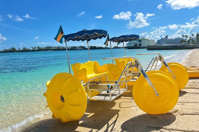 Clear Kayak Drone Photoshoot and Water Sports Activity - Beach Comfort That Turns Into Real Value: Lockers, Shade, and Life Jackets