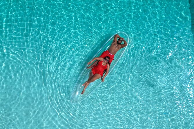 Clear Kayak Drone Photoshoot in Nassau Bahamas - What You Receive: Raw Photos Same Day Plus 3 Edited Images
