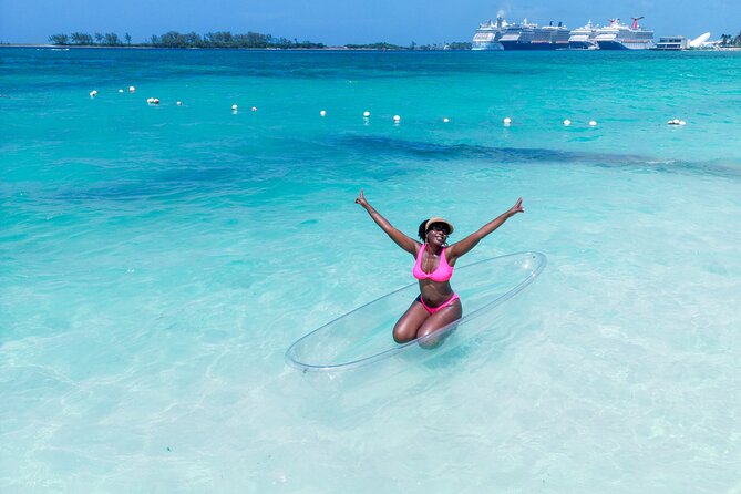 Clear Kayak Photoshoot+Free Cocktail Nassau, Bahamas - Clear Kayak Drone Photoshoot in Nassau: What This Is Really Like