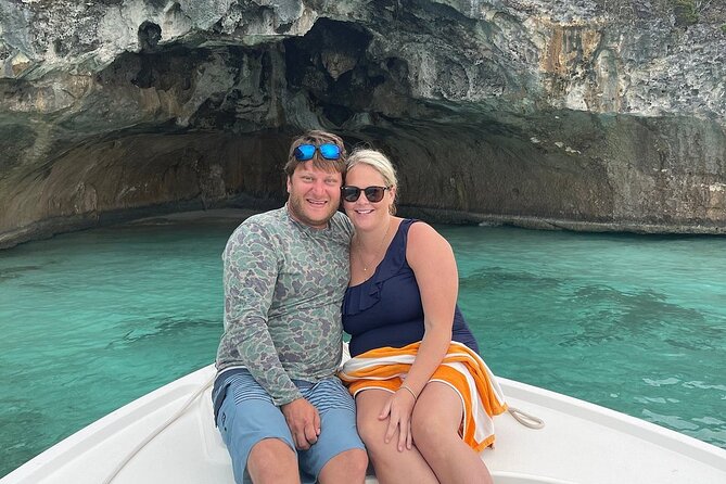 Crystal Bay Exclusive Private Exuma Boating & Fishing Excursions - Pig Beach First: Rollevill on 4 Hours, Staniel Cay on 8