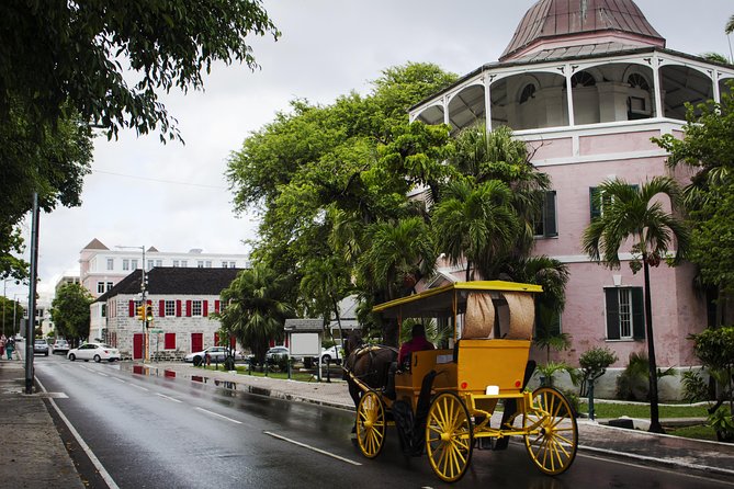 Dilly Dally Walking Tour of Nassau Attractions - Government House and Rawson Square Photo Stops