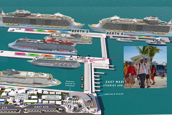 Discover Nassau Sightseeing Tour plus Atlantis Resort Visit - Paradise Island drive-by views, plus the channel-to-bridge feel