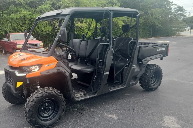 Exuma,Bahamas: 6 Seater Buggy/Jeep Rental with Bluetooth speakers - Seating for 6, Car Seats Allowed (But Plan for Costs)