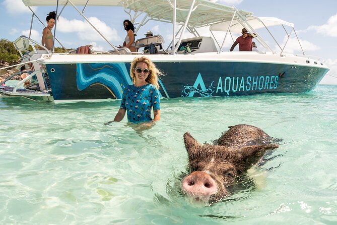 Exuma Powerboat Tour from Nassau with Swimming Pigs - Price and value: what $439 buys you