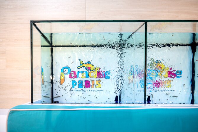 Fish, Fun & Feet - Caribbean’s Largest Fish Spa Experience! - Inside the tank: Garra rufa, tickle level, and the exfoliation result