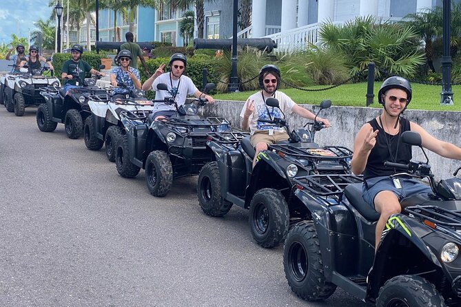 Fun Atv tour in Nassau with Lunch: Drivers must be 25 years old - Bowcar rentals timing and the small group advantage