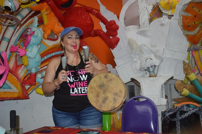 Funky Jeep Adventure in Nassau - Junkanoo World Museum and Arts Centre: costumes, drums, and real participation