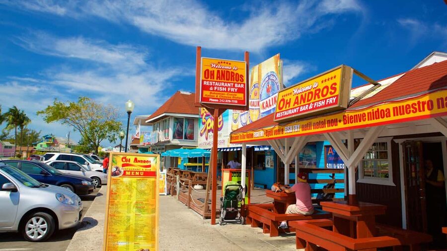 Guided Primeval Nature Walk Tour - Arawak Cay conch show at the Local Fish Fry