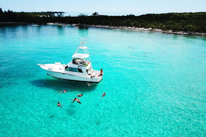 Half-Day Private Rose Island Party Yacht Getaway - Optional upgrades: local food and pig swims with extra fees