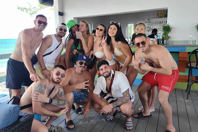 Half-Day Private Rose Island Party Yacht Getaway - Meeting at Antiki Floating Bar and how the day flows