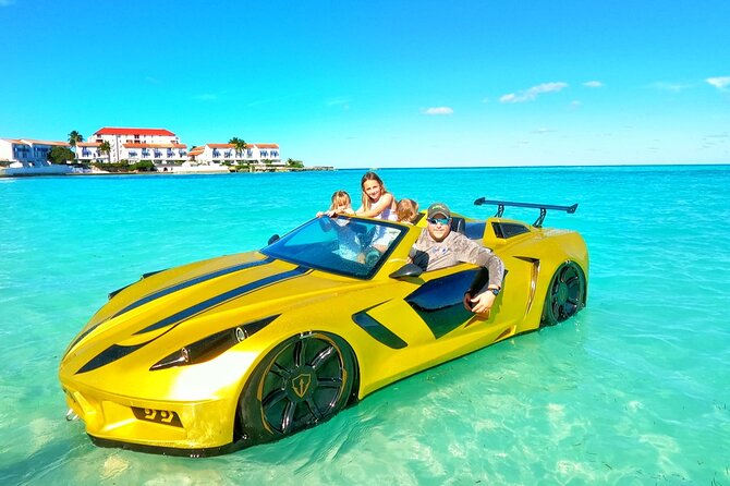JetCar Bahamas Water Car Experience - Included: JetCar, Briefing, and Lifevest (This Is the Real “Value”)