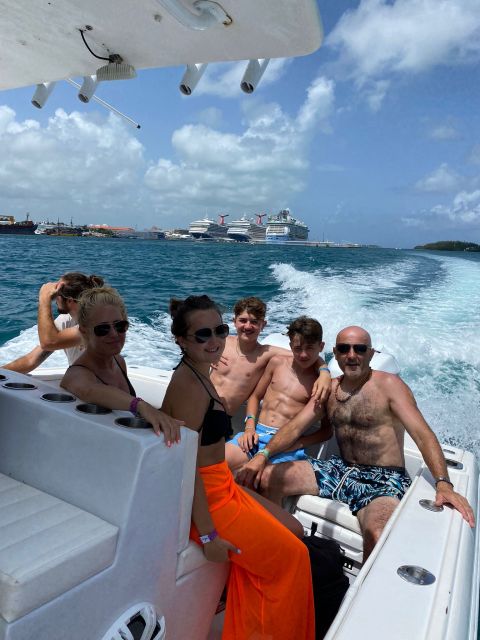 Nassau: 3-Island Snorkel Tour with Pigs, Beach Club, & Lunch - Green Cay snorkeling for sea turtles and reef fish