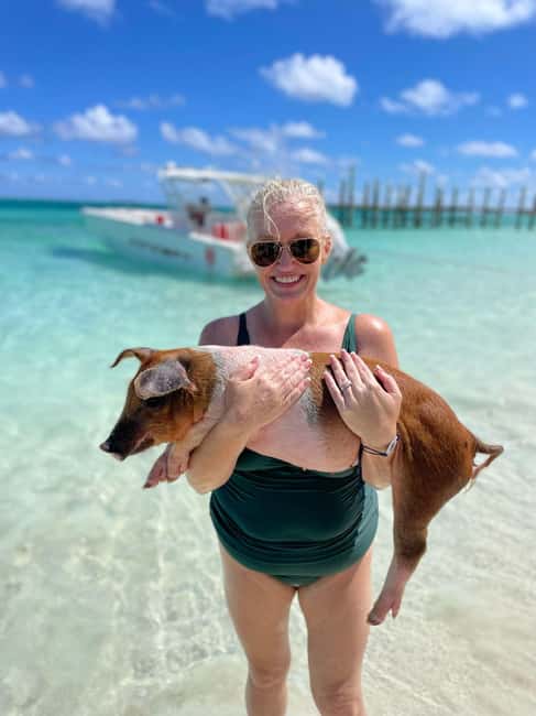 Nassau: 3-Island Snorkel Tour with Pigs, Beach Club, & Lunch - Guides and the vibe: when the crew keeps you calm