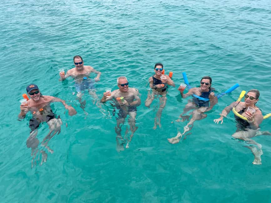 Nassau: 3 Islands Boat w/ Swimming Pigs, Snorkeling & Turtle - Rose Island pig swim: the moment the whole day is built around