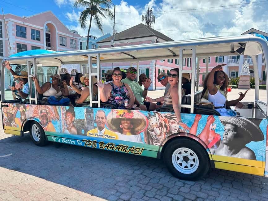 Nassau: Bahamas Culture Tour with Electric Trolley and Water - Pass-By Landmarks: Government House, National Art Gallery, and Fort Charlotte