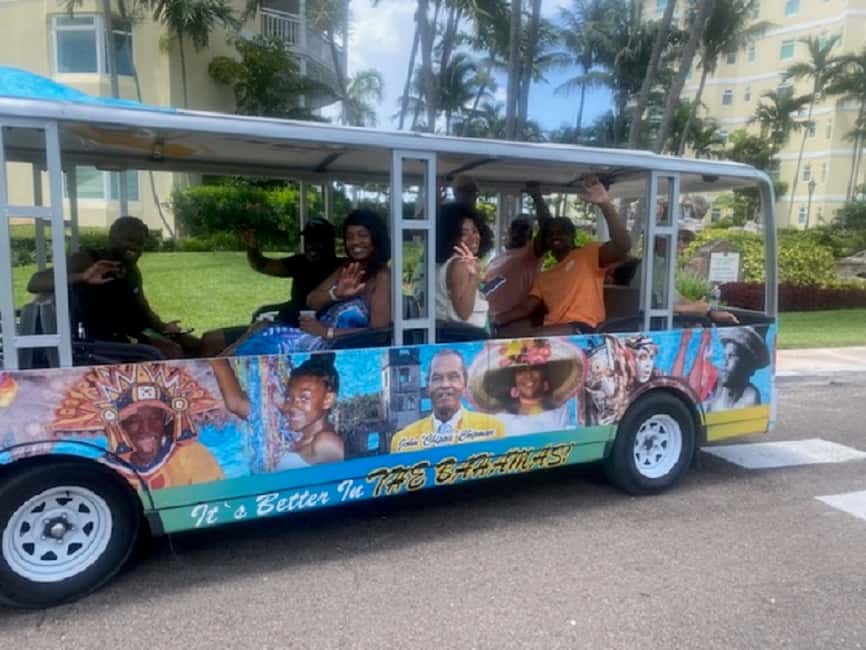 Nassau: Bahamas Culture Tour with Electric Trolley and Water - Electric Trolley Plus Open-Air Views, Without the Commute Stress