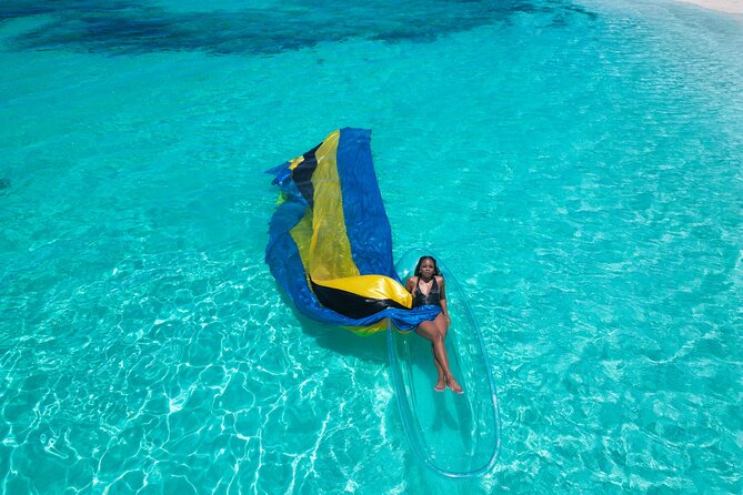 Nassau Clear Kayak Drone Photoshoot- Floating Dress - What you are paying for: price and value in Nassau