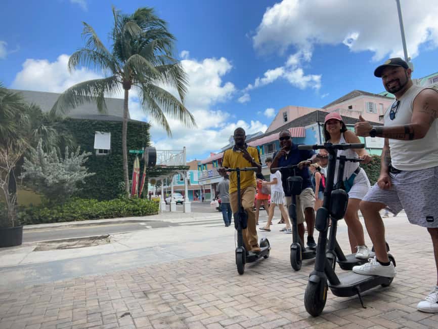 Nassau: E-Scooter Tour with Food Tasting and Local Drinks - Why Nassau feels made for an e-scooter tour
