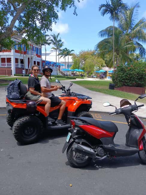Nassau: Guided Scooter/ATV Rental or Tour w/Beach Day Bundle - Queen’s Staircase plus Fort Montague and Fort Charlotte: the history stops that make sense