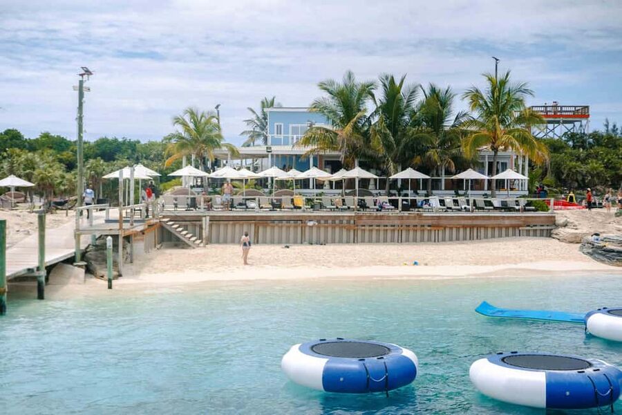Nassau: Rose Island's Sand Dollar Beach Resort - The scenic boat ride out of Nassau (and what you can spot)