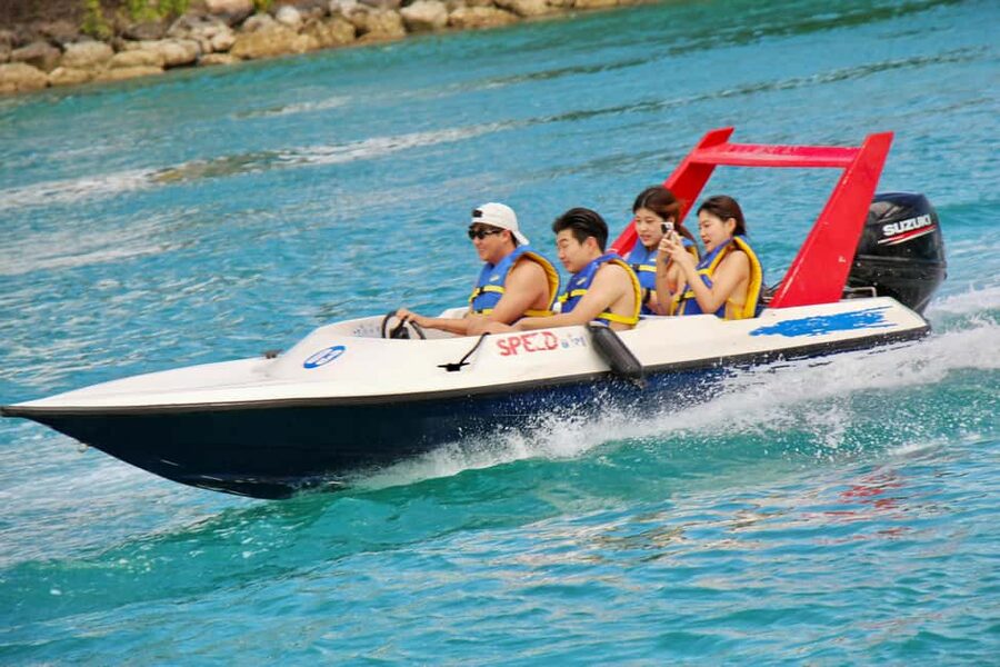 Nassau: Self-Drive Speedboat Ride and Pig Swimming Encounter - Taking the Helm: The Self-Drive Speedboat Experience