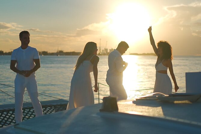 Nassau Sunset Dinner Cruise - What the Catamaran Feels Like Up Close (Open-Air, Limited Seating)