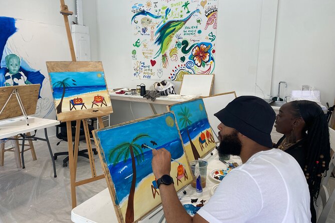 Paint and Sip at the Gallery and Wine Bar - Paint and Sip at Nassau Cruise Port, a creative break from the heat