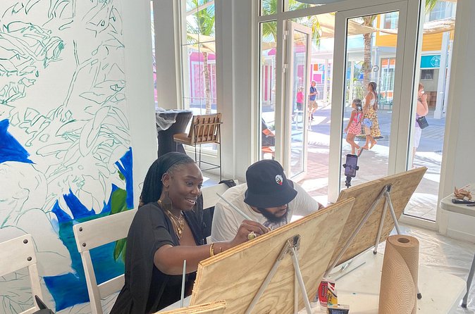 Paint and Sip at the Gallery and Wine Bar - Nassau inspiration, where your painting ideas come from