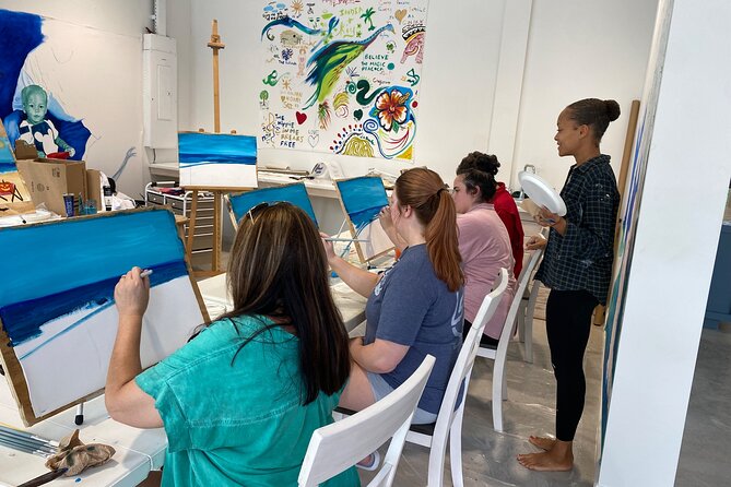 Paint and Sip at the Gallery and Wine Bar - Who this class is best for, and who should skip it
