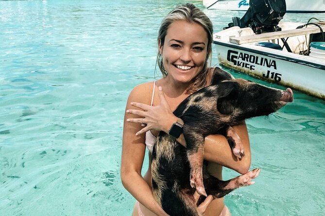 Pink Sand Beach and Swimming Pigs Adventure from Nassau - Harbour Island: Lunch, Golf Carts, and Beach Switching