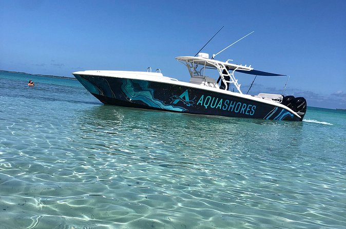 Private Bahamas Boat Fishing and Turtle Snorkeling Tour - The beach bar break: lunch option plus games on the sand