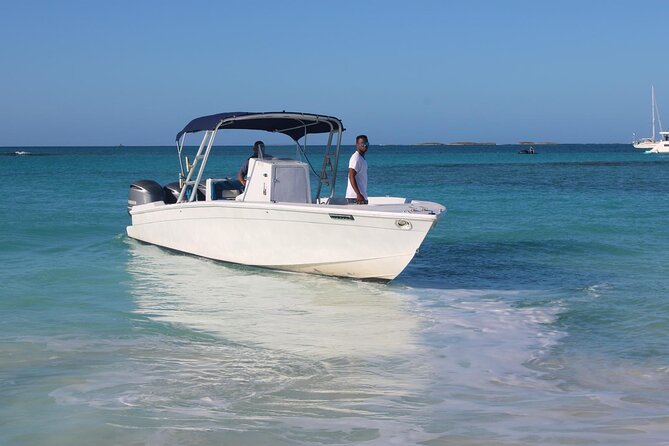 Private speed boat beach and bar hopping visiting Rose island - Who Should Book This Rose Island Beach Hopping Boat?
