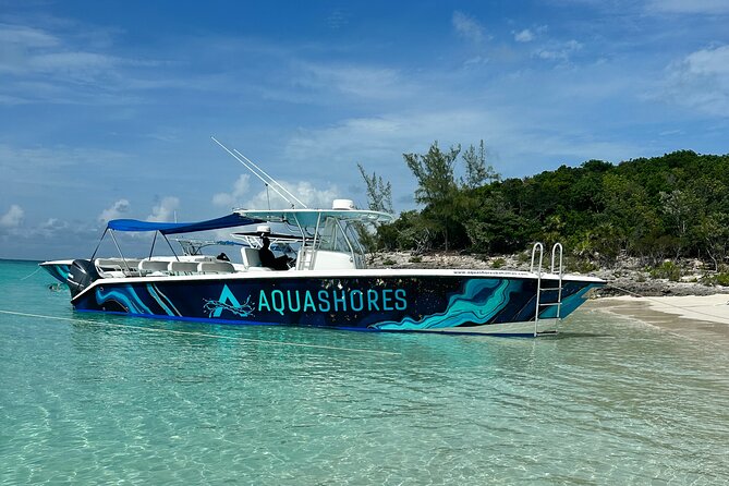 Private Tour 45ft Powerboat to Nearby Islands - The Beach Bar and Grill Lunch Stop: Games, Chairs, and Ocean Views