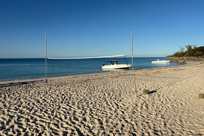 Rose Island Boat Party, Beach Getaway & Floating Bar - Stop One: Footprints on Rose Island for Beach Bar Energy